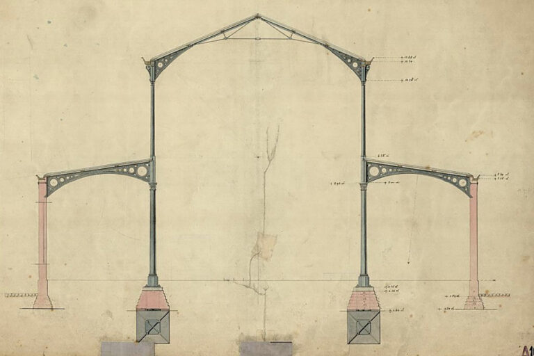 Korenbeurs-Groningen-RijksMonument-Restauratie-Historische-Tekening-04