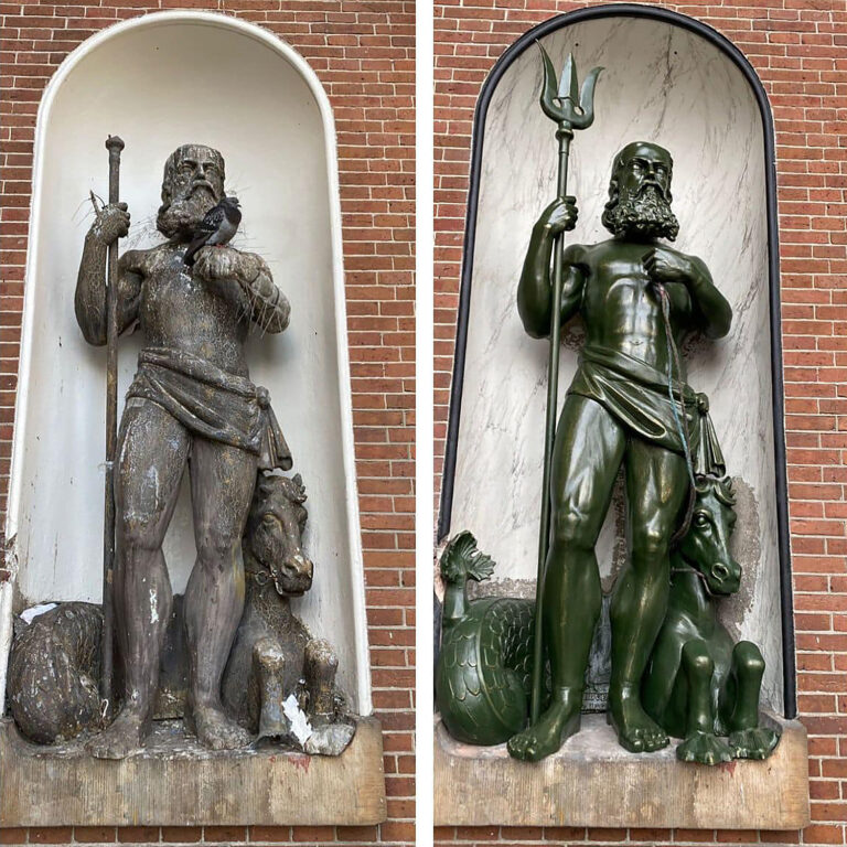 Korenbeurs-Groningen-RijksMonument-Restauratie-Neptunus